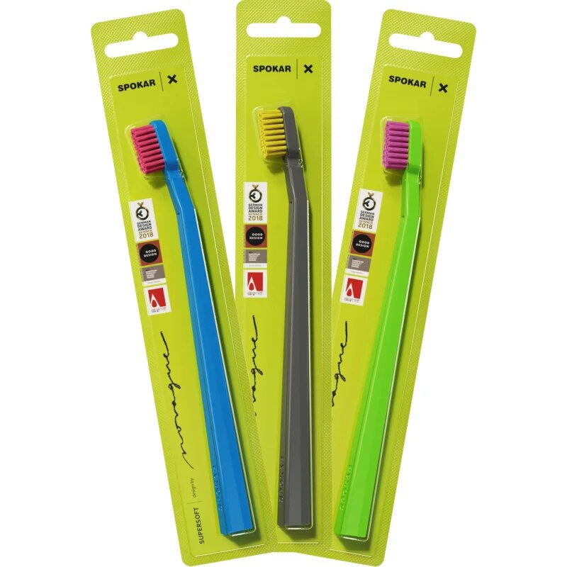 Spokar X 3429 Supersoft zubní kartáček super soft 1 ks