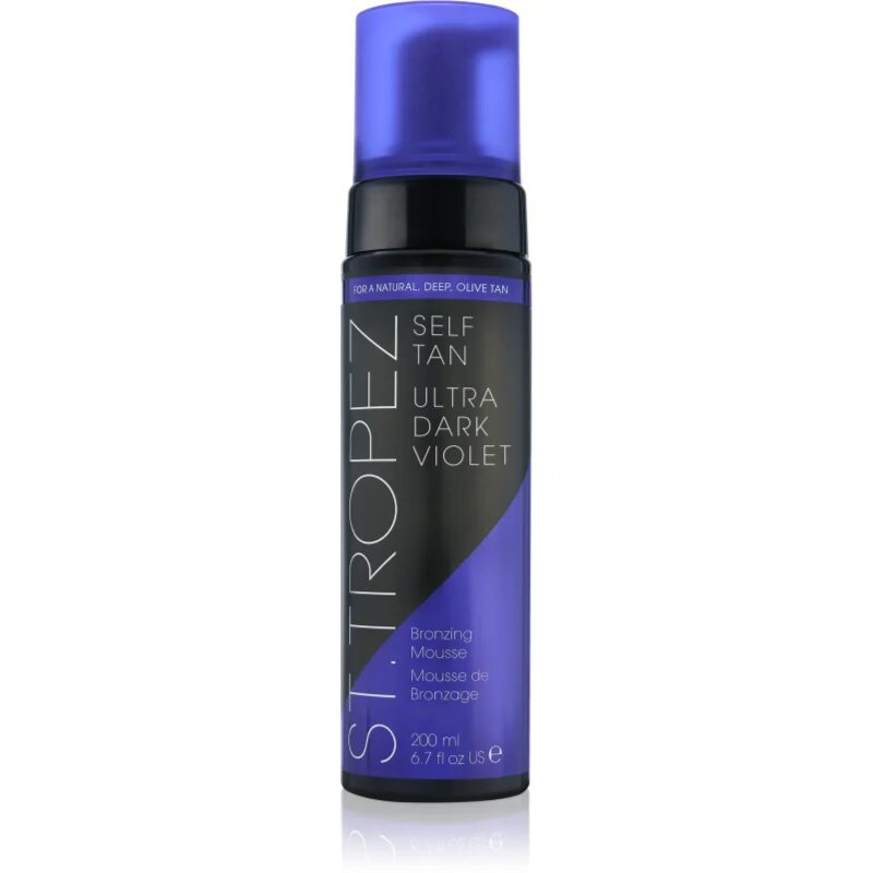 St.Tropez Self Tan Ultra Dark Violet samoopalovací pěna pro snědou pokožku 200 ml