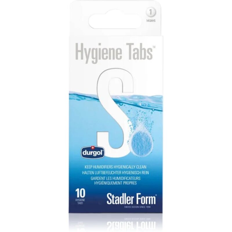 Stadler Form Hygiene Tabs hygienické tablety pro všechna zařízení pracující s vodou 10 ks