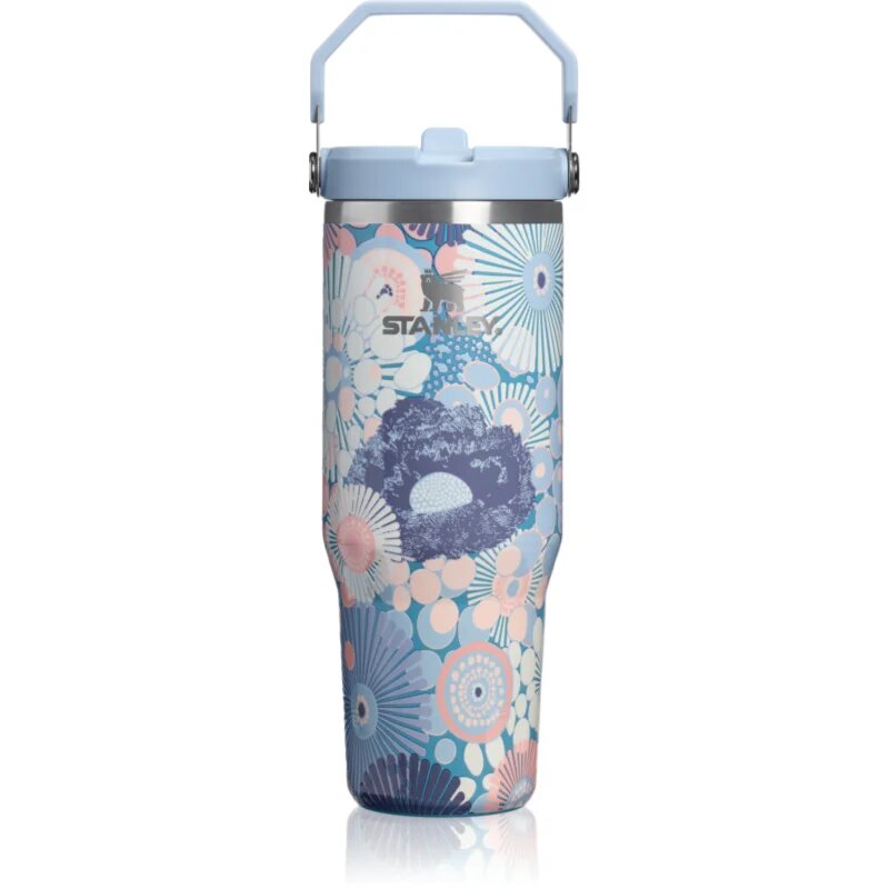 Stanley IceFlow™ Flip Straw 2.0 Tumbler nerezová termoláhev blue dream wildflower 1 ks