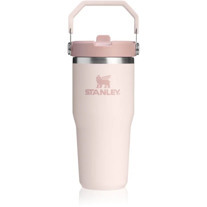 Stanley IceFlow™ Flip Straw 2.0 Tumbler nerezová termoláhev Rose Quartz 410 ml