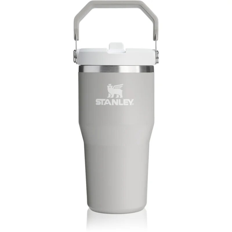 Stanley IceFlow™ Flip Straw Tumbler nerezová láhev na vodu Ash 600 ml