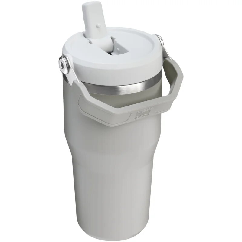 Stanley IceFlow™ Flip Straw Tumbler nerezová láhev na vodu Ash 600 ml