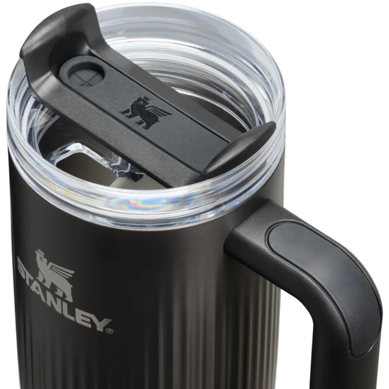 Stanley Quencher H2.O FlowState™ Fluted Tumbler nerezový tumbler s brčkem střední Black PVD 1 ks