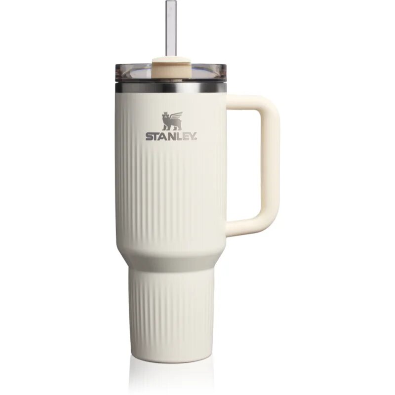 Stanley Quencher H2.O FlowState™ Fluted Tumbler nerezový tumbler s brčkem velký Cream Gloss 1 ks