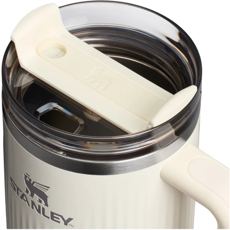 Stanley Quencher H2.O FlowState™ Fluted Tumbler nerezový tumbler s brčkem velký Cream Gloss 1 ks