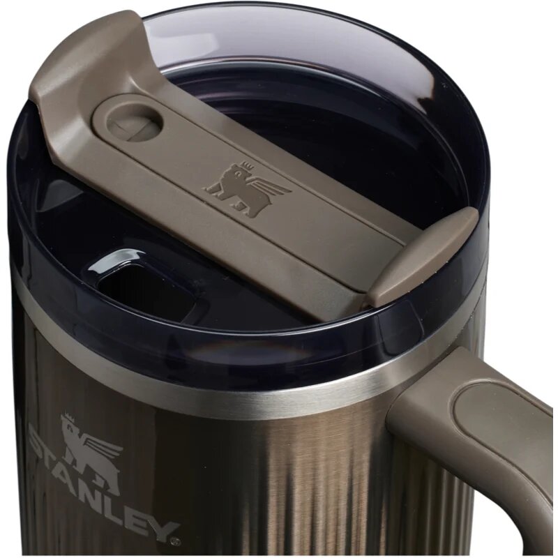 Stanley Quencher H2.O FlowState™ Fluted Tumbler nerezový tumbler s brčkem velký Gunmetal Shine 1 ks