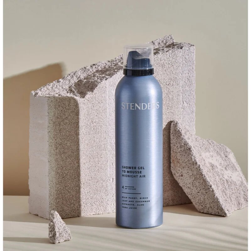 STENDERS Gel to Mousse Midnight Air sprchová pěna s gelovou texturou 200 ml