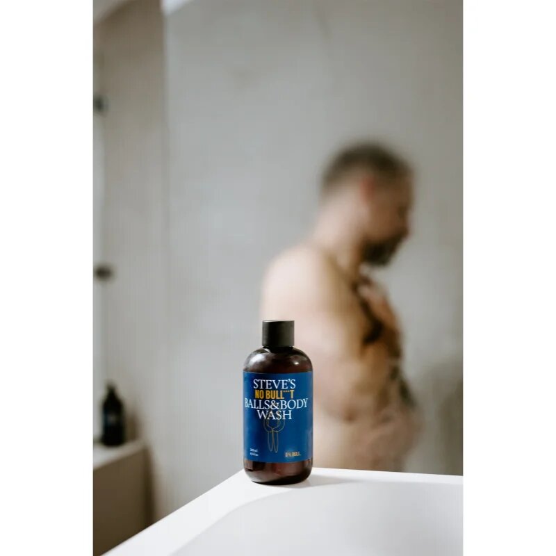 Steve's No Bull***t Balls and Body Wash energizující sprchový gel 500 ml