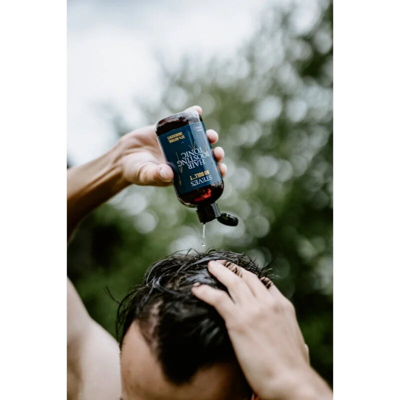 Steve's No Bull***t Hair Boosting Tonic vlasové tonikum pro muže 250 ml