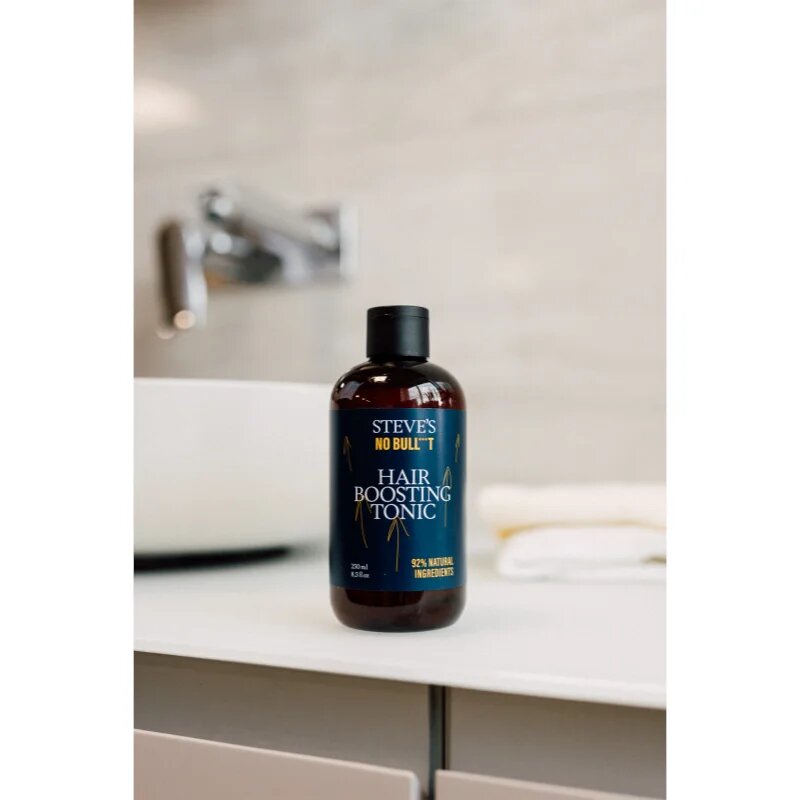 Steve's No Bull***t Hair Boosting Tonic vlasové tonikum pro muže 250 ml