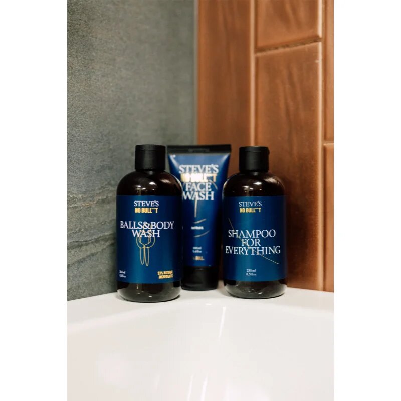Steve's No Bull***t Shampoo For Everything šampon na vlasy a vousy 250 ml