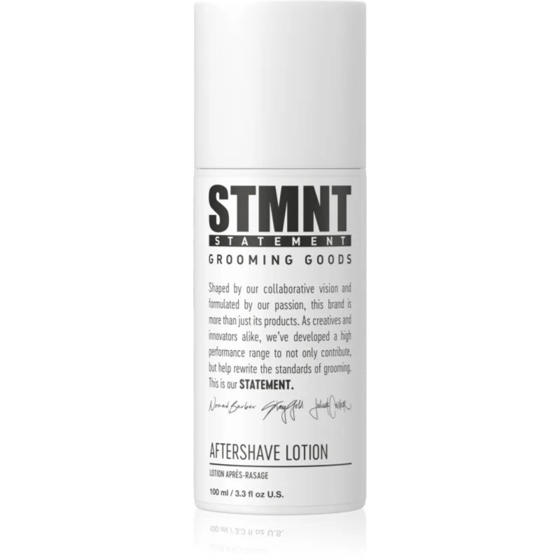 STMNT Care Aftershave Lotion hydratační a zklidňující mléko po holení 100 ml