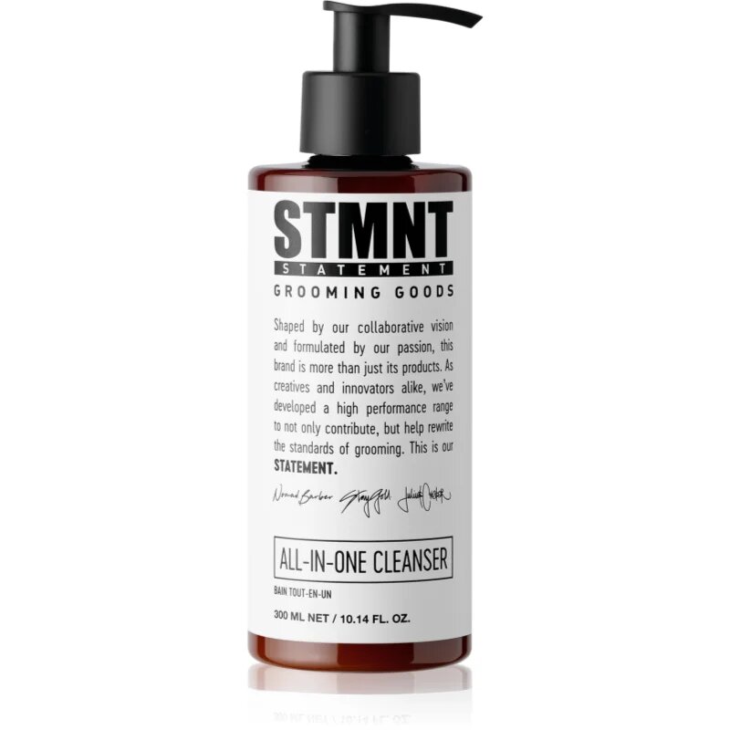 STMNT Care All-In-One Cleanser šampon na vlasy vousy a tělo 300 ml