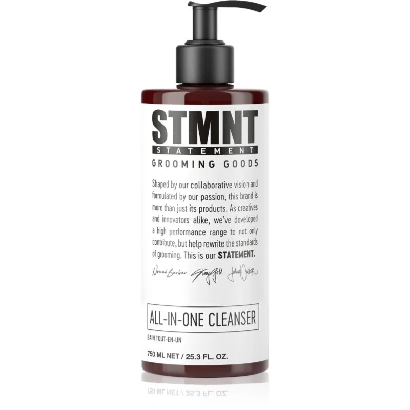STMNT Care All-In-One Cleanser šampon na vlasy vousy a tělo 750 ml