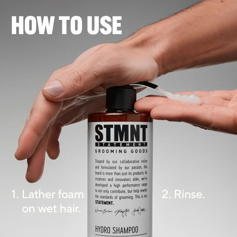 STMNT Care Hydro Shampoo hydratační šampon pro šetrné mytí 300 ml