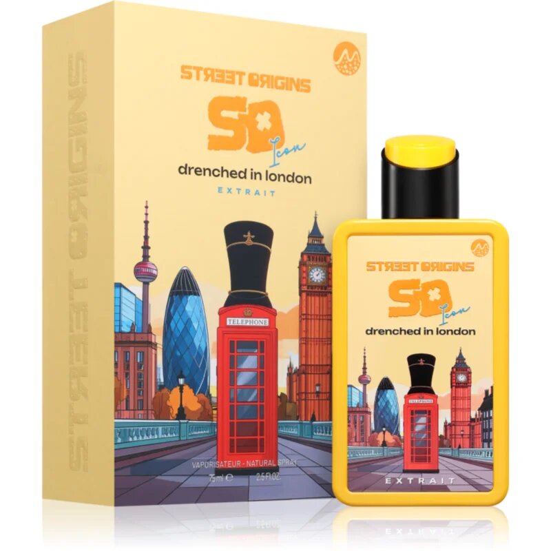 Street Origins Drenched in London parfémový extrakt pro muže 75 ml