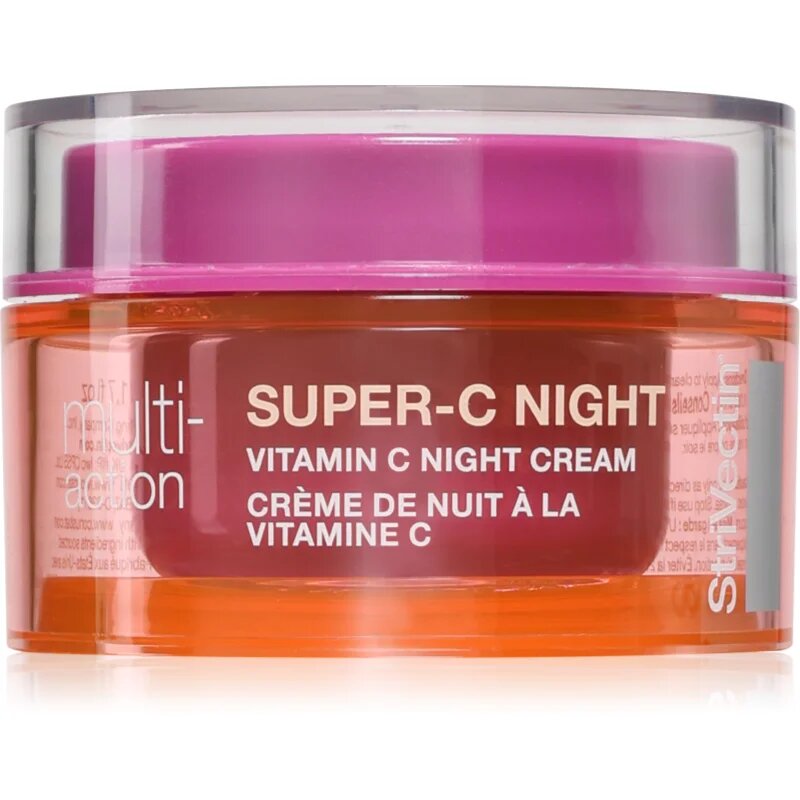 StriVectin Multi-Action Super-C Night Cream rozjasňující noční krém s vitaminem C 50 ml