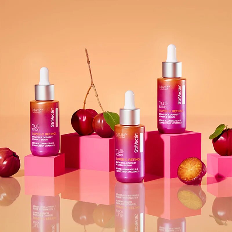 StriVectin Multi-Action Super-C Retinol Brighten & Correct Serum rozjasňující sérum s vitaminem C pro obnovu povrchu pleti 30 ml