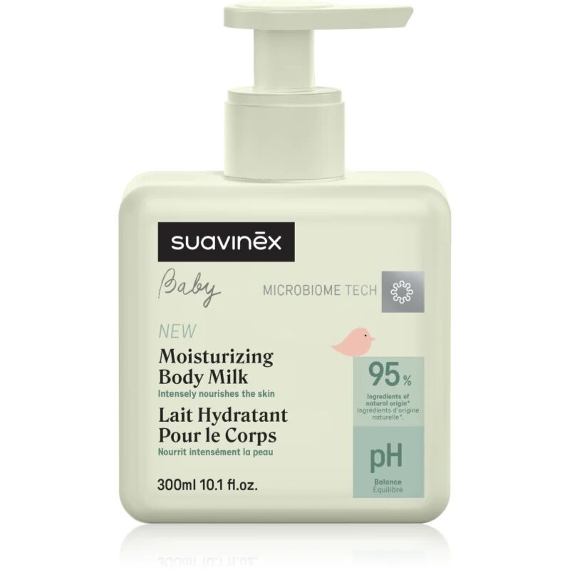Suavinex Baby Moisturizing Body Milk hydratační tělové mléko pro děti od narození 300 ml