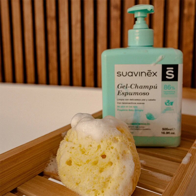Suavinex Baby Natural Mediterranean Sponge dětská mycí houba 1 ks