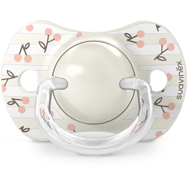 Suavinex Birdies Anatomical Silicone 0-6m dudlík Pink 2 ks