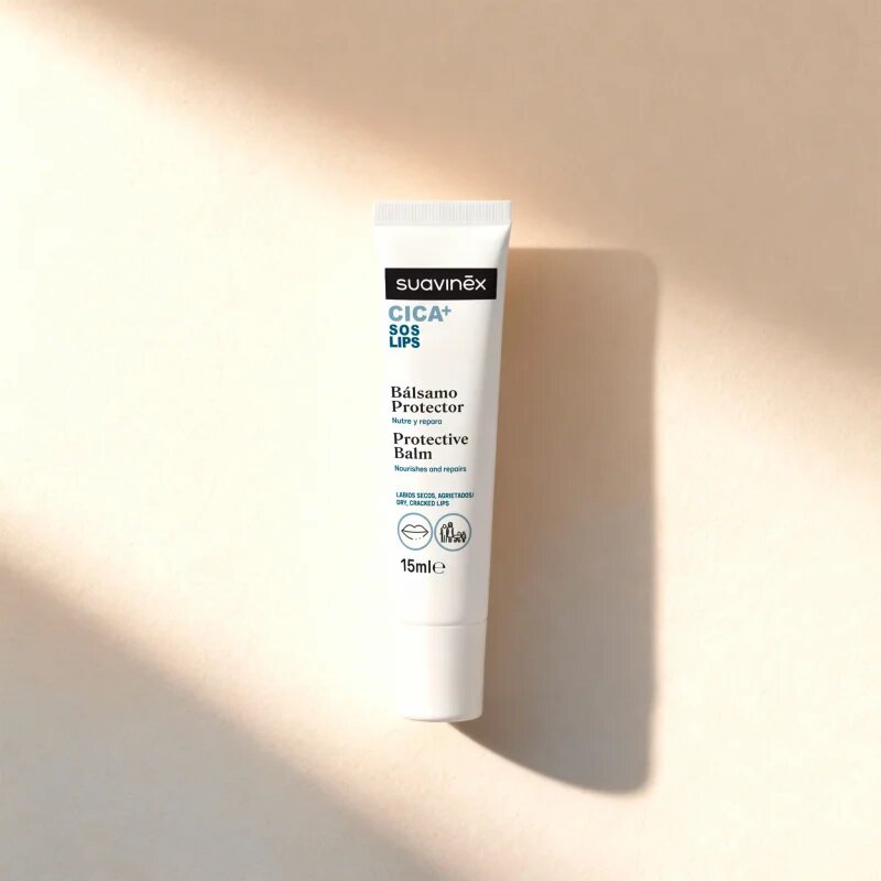 Suavinex CICA Protective Balm ochranný balzám na rty 15 ml
