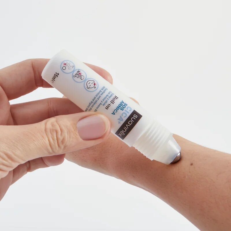 Suavinex CICA+ SOS Arnica Roll-On arniková tyčinka roll-on 15 ml