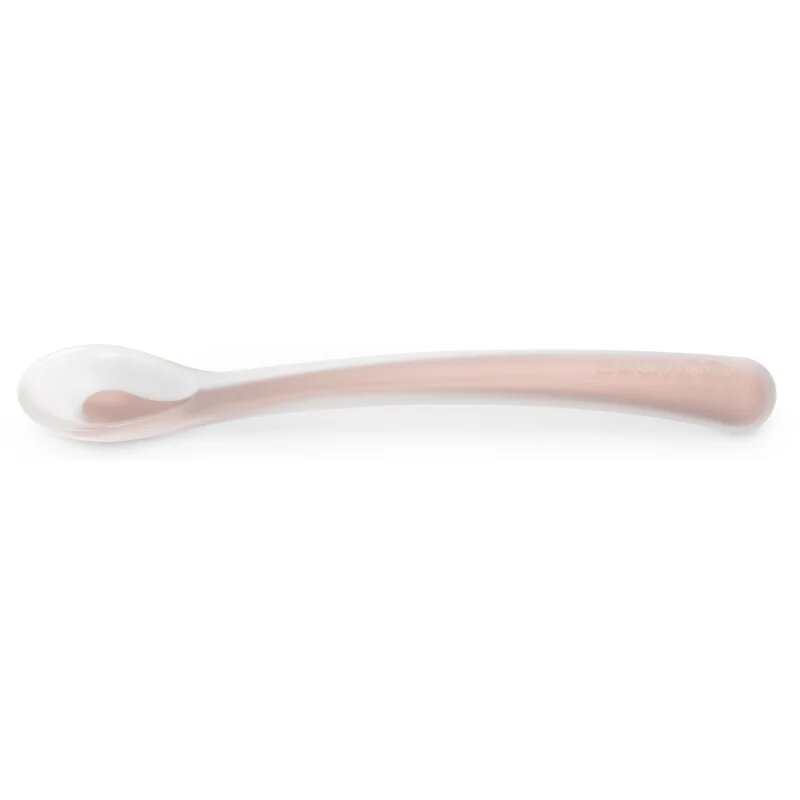 Suavinex Colour Essence Silicone Spoon lžička 4 m+ Marshmallow Nude 1 ks