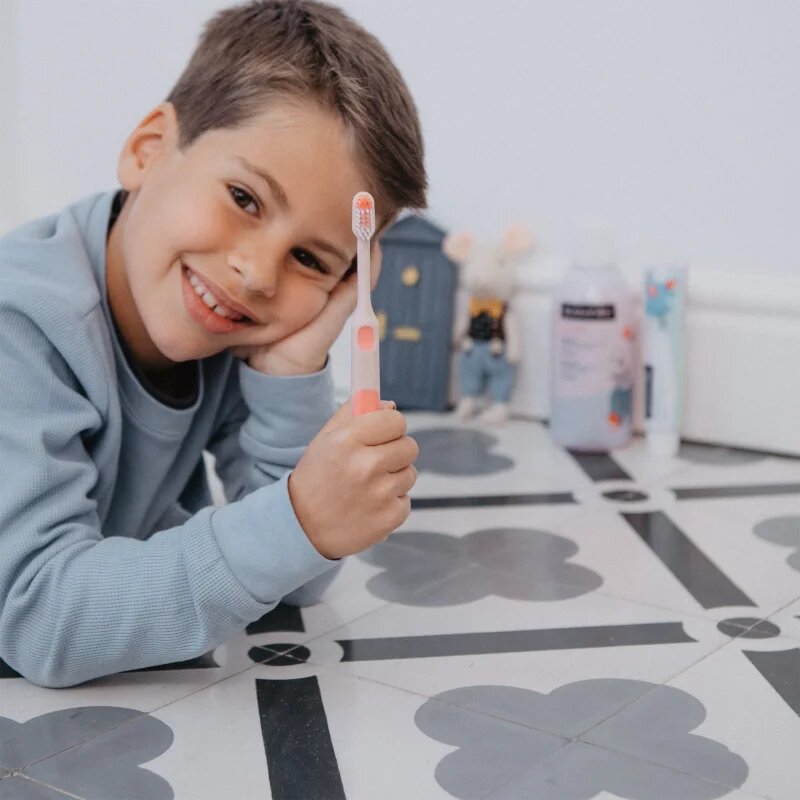 Suavinex Junior 6 y+ zubní kartáček pro děti Blue 1 ks