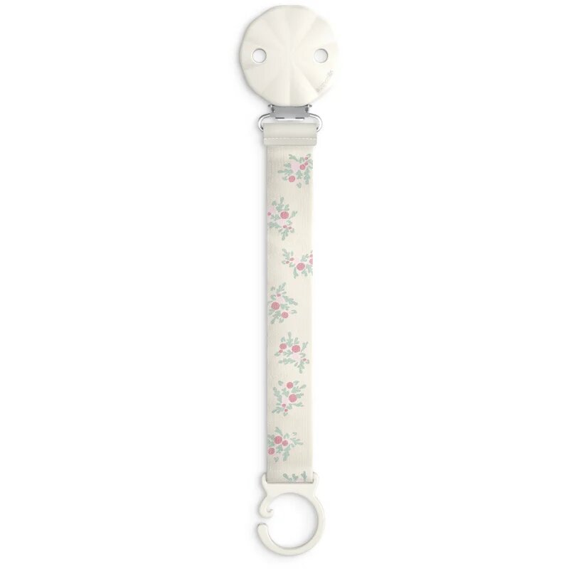 Suavinex Poetry Soother Ribbon Clip klip na dudlík Beige 1 ks