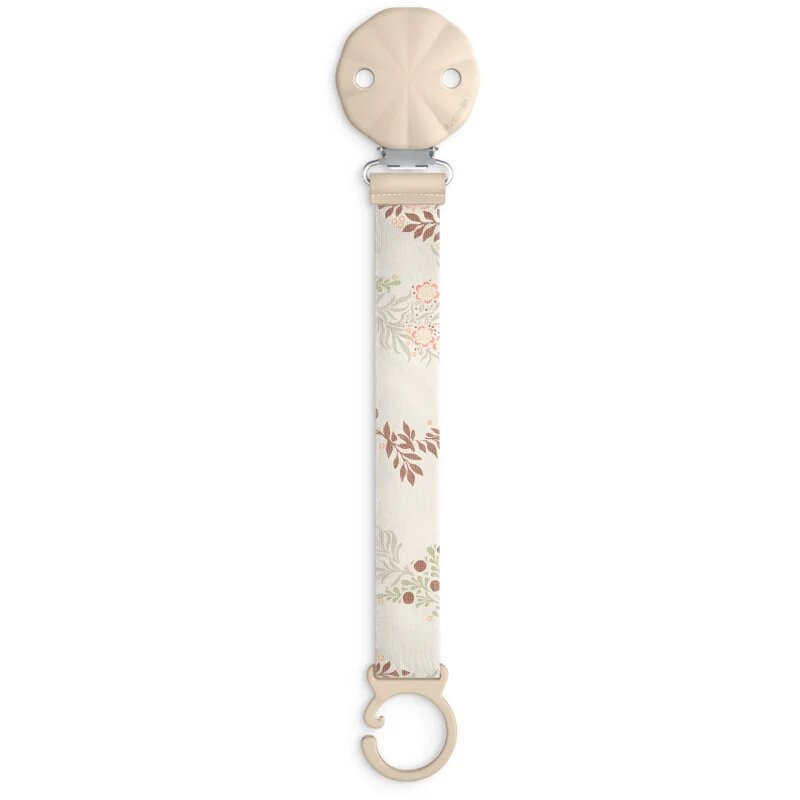 Suavinex Poetry Soother Ribbon Clip klip na dudlík Creamy 1 ks