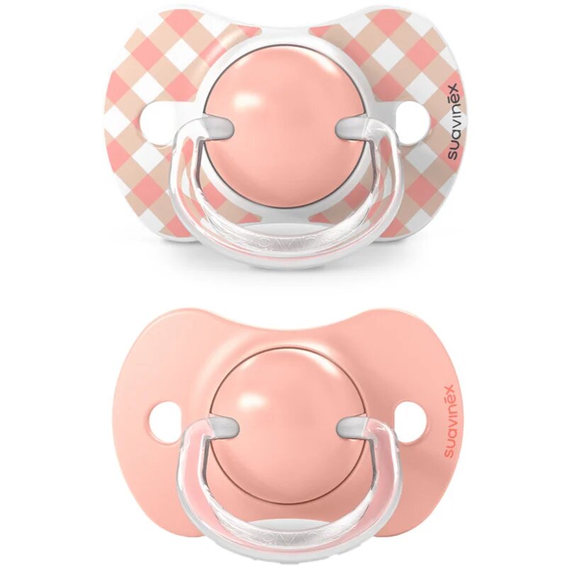 Suavinex Wild & Free Anatomical Silicone 0-6m dudlík Pink 2 ks