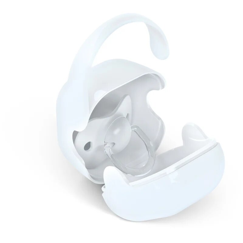 Suavinex Wild & Free Soother Holder krabička na dudlík Blue 1 ks