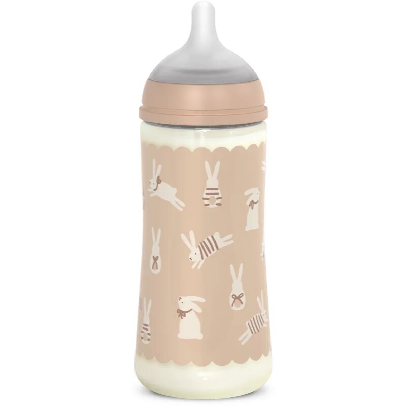 Suavinex Wonderland SX Pro Physiological Anti-Colic kojenecká láhev Cream Bunny 360 ml