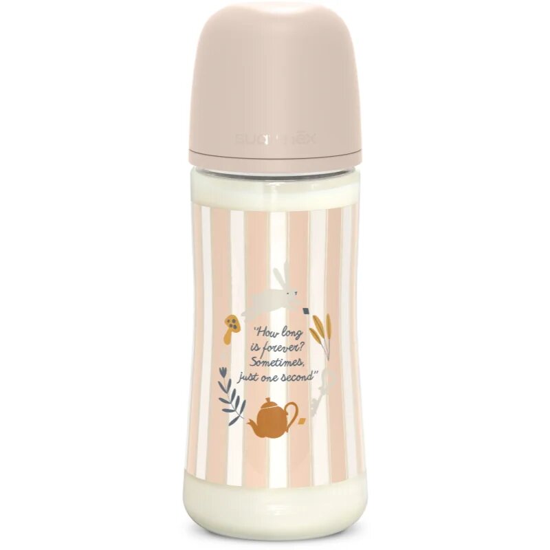 Suavinex Wonderland SX Pro Physiological Anti-Colic kojenecká láhev L Dense Flow 6 m+ Pink 1 ks