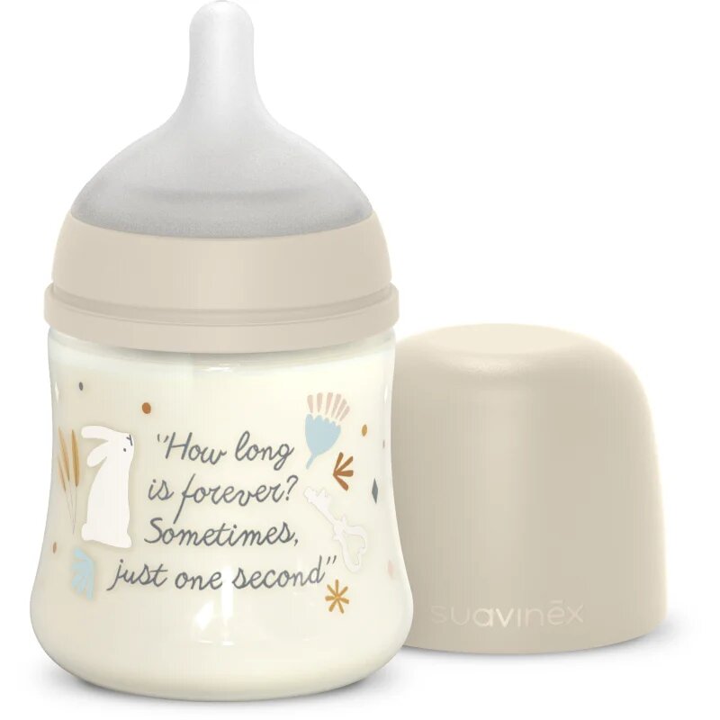 Suavinex Wonderland SX Pro Physiological Anti-Colic kojenecká láhev S Slow Flow 0 m+ Cream 1 ks
