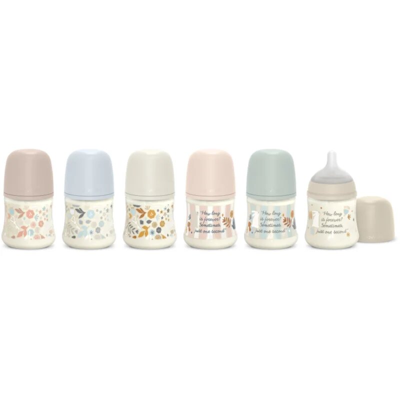 Suavinex Wonderland SX Pro Physiological Anti-Colic kojenecká láhev S Slow Flow 0 m+ Cream 1 ks