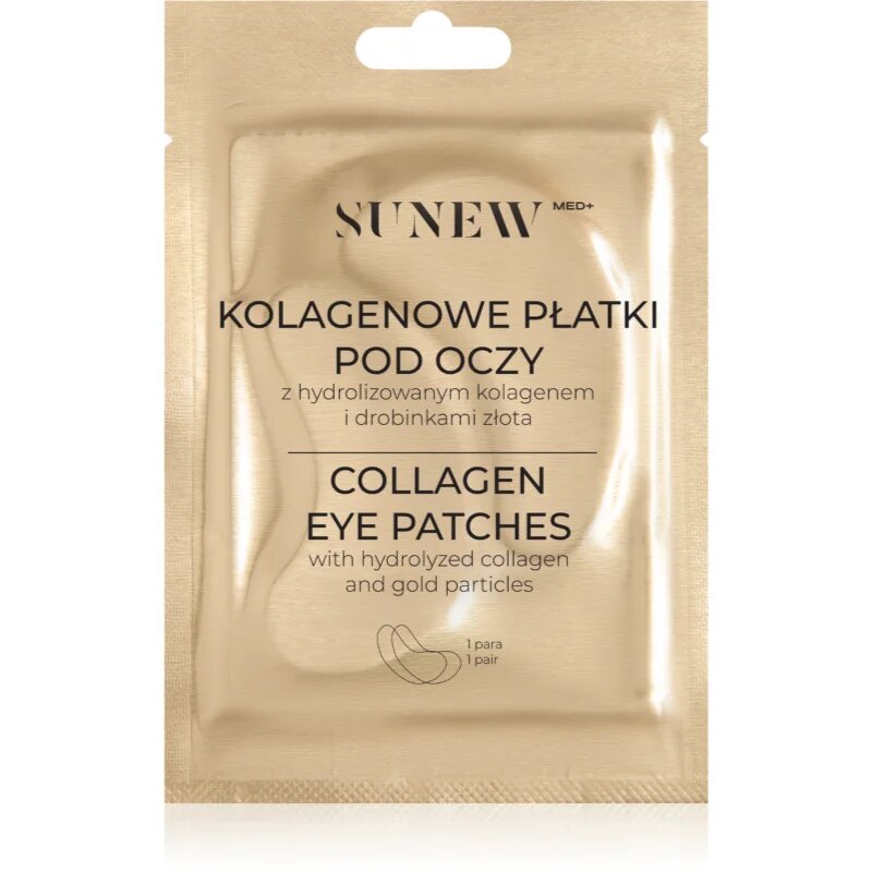 SUNEWMED+ Brightening Collagen Eye Patches oční gelové polštářky proti stárnutí s kolagenem 2 ks