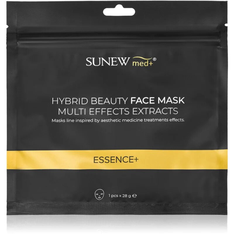 SUNEWMED+ ESSENCE+ Face Sheet Mask with Peptides and Snail Mucin hydratační plátýnková maska s peptidy 1 ks
