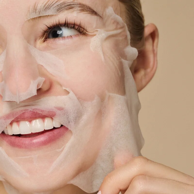 SUNEWMED+ ESSENCE+ Face Sheet Mask with Peptides and Snail Mucin hydratační plátýnková maska s peptidy 1 ks