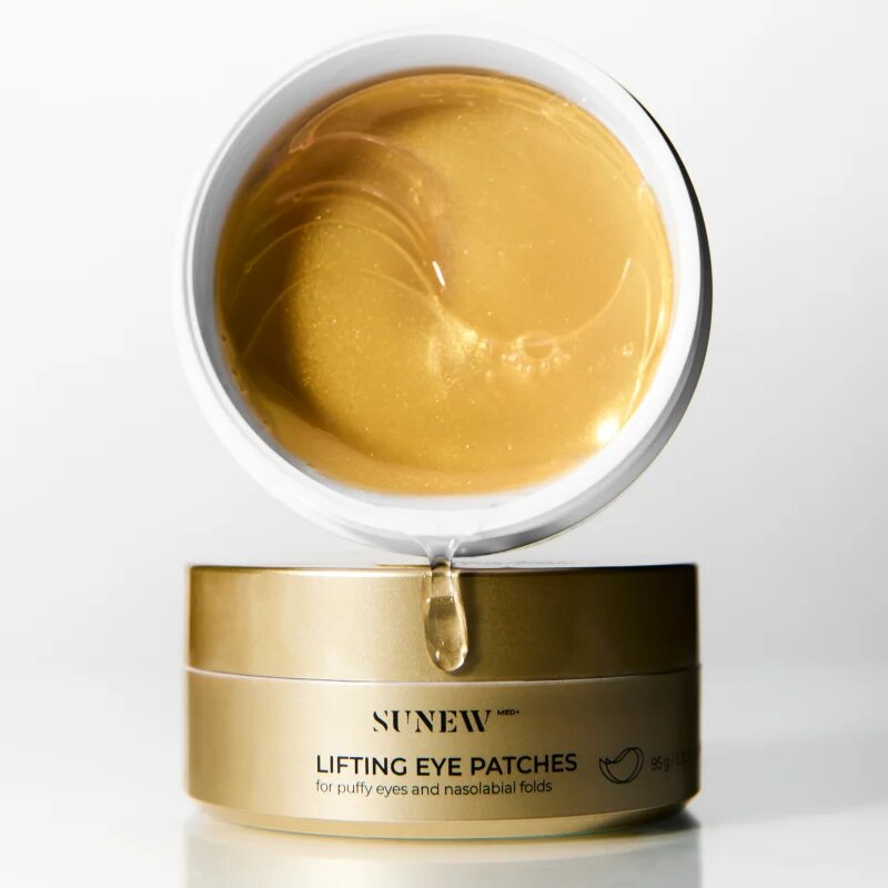 SUNEWMED+ Lifting Eye Patches for Puffiness and Nasolabial Folds zpevňující gelové polštářky pod oči s liftingovým efektem 60 ks