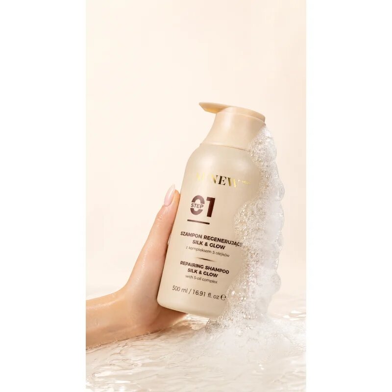 SUNEWMED+ Silk & Glow Repairing Shampoo hloubkově regenerační šampon 500 ml