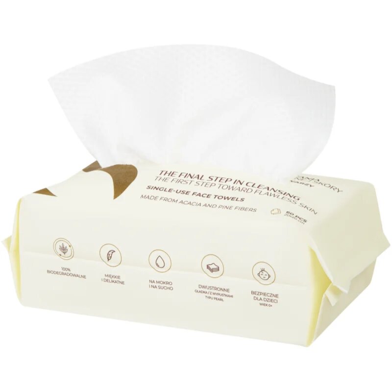 SUNEWMED+ Single-use Face Towels jednorázové ručníky na obličej 60 ks