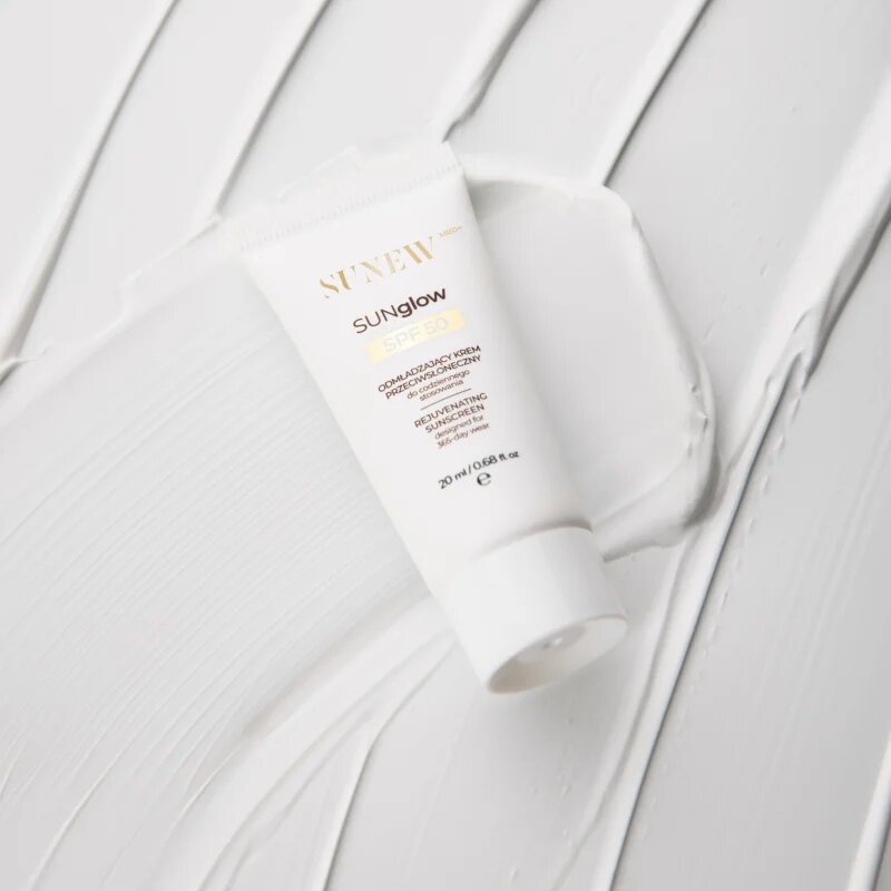 SUNEWMED+ SUNglow Anti-Aging Face Sunscreen SPF 50 opalovací krém s omlazujícím účinkem SPF 50 20 ml