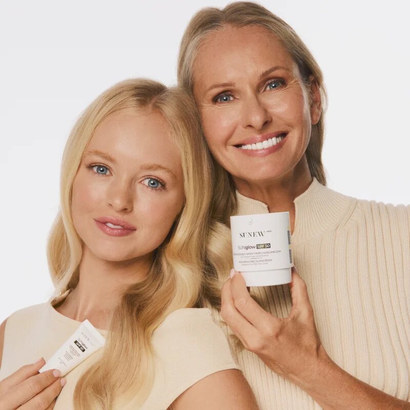 SUNEWMED+ SUNglow Anti-Aging Face Sunscreen SPF 50 opalovací krém s omlazujícím účinkem SPF 50 50 ml