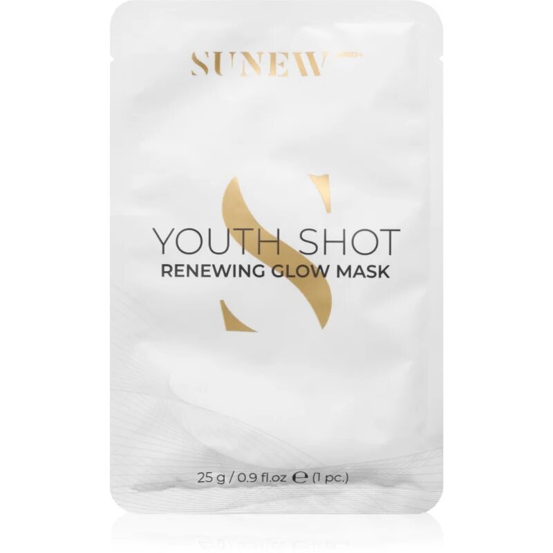 SUNEWMED+ Youth Shot Regenerating Glow Face Sheet Mask plátýnková maska pro regeneraci pleti 1 ks