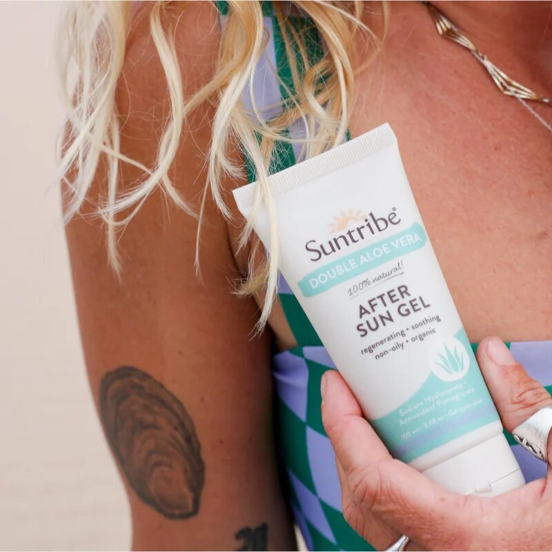 Suntribe After Sun Gel zklidňující gel po opalování 100 ml