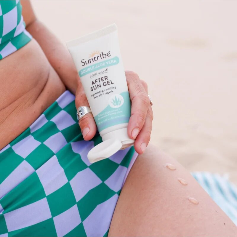 Suntribe After Sun Gel zklidňující gel po opalování 100 ml