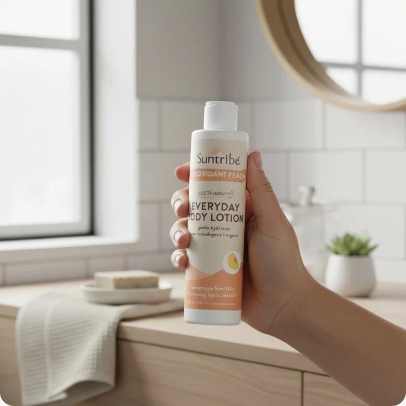 Suntribe Everyday Body Lotion Antioxidant Peach hydratační tělové mléko 200 ml